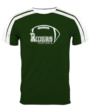 2023 PAHS Riders Football Arch Undefeated Sublimated T-Shirt
